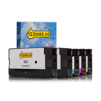 Marque 123encre remplace HP 963 multipack 2x noir + 3 couleurs 160754
