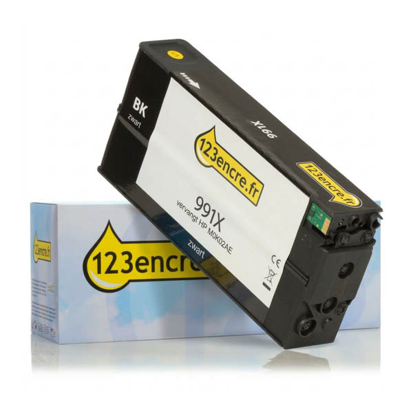 Marque 123encre remplace HP 991X (M0K02AE) cartouche d'encre noire haute capacité 030583 - 1