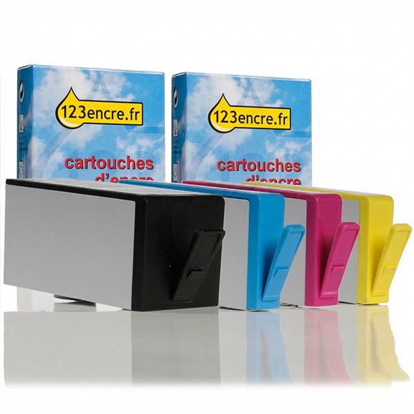 Marque 123encre remplace HP C2N92AE XL multipack noir/cyan/magenta/jaune 044273 - 1