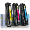 Marque 123encre remplace HP CF373AM multipack - cyan/magenta/jaune 054765 - 1