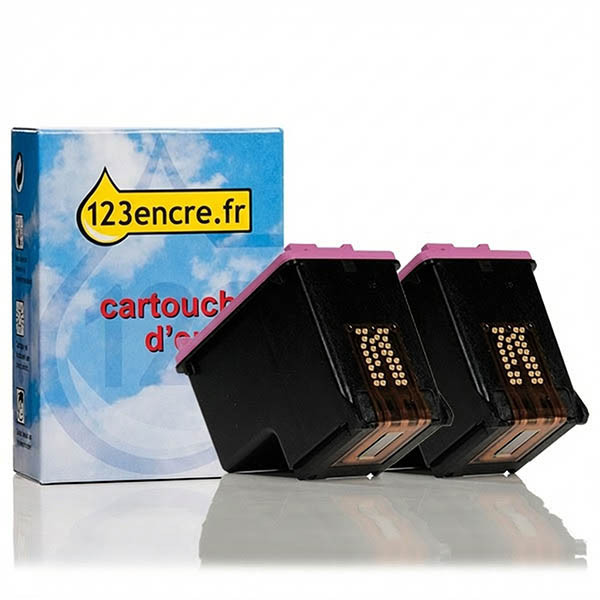 Marque 123encre remplace HP D8J46AE XL duopack de haute capacité - couleur 044339 - 1