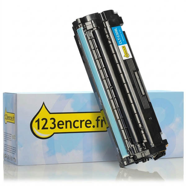Marque 123encre remplace HP SU038A (CLT-C506L) toner cyan haute capacité 092721 - 1