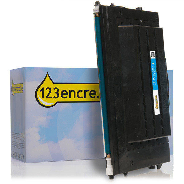 Marque 123encre remplace Samsung CLP-500D5C toner cyan 033336 - 1
