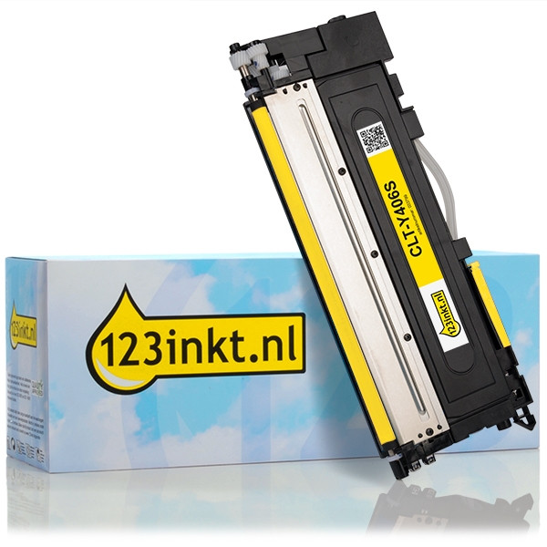 Marque 123encre remplace Samsung CLT-Y406S (SU462A) toner jaune 033799 - 1