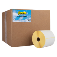 Marque 123encre remplace Zebra Z-Select 2000D étiquettes (800264-255) 102 x 64 mm (12 rouleaux)