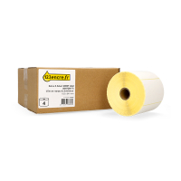 Marque 123encre remplace Zebra Z-Select 2000T (3007206-T) étiquette 102 x 64 mm (4 rouleaux) 140081
