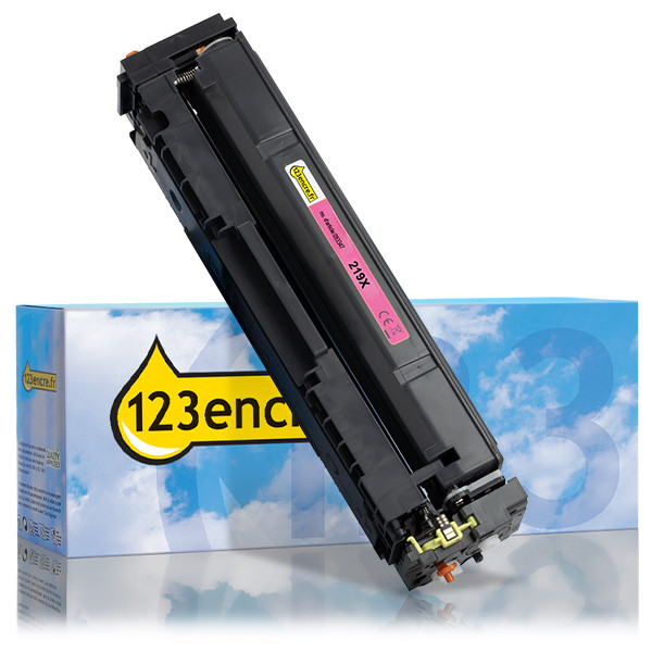 Marque 123encre remplace le toner haute capacité HP 219X (W2193X) - magenta 093347 - 1