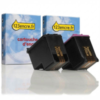 Marque 123encre remplace pack avantageux : HP 300XL - noir + couleur