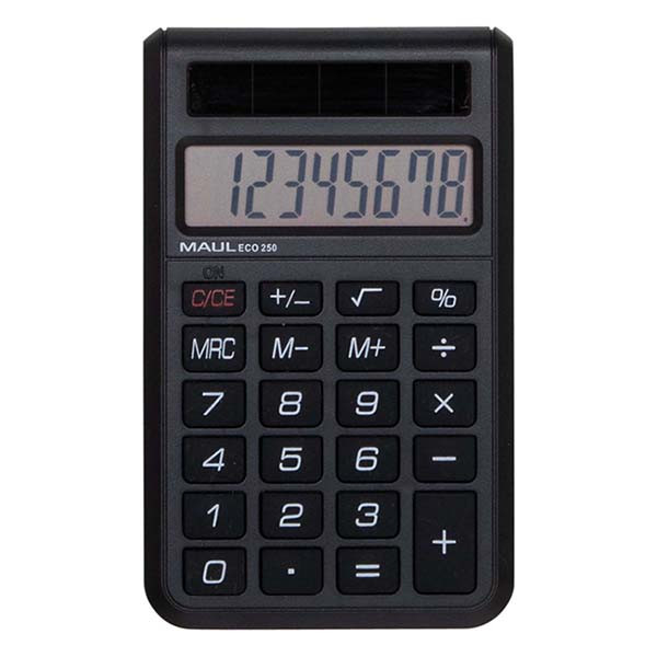 Maul ECO 250 calculatrice de poche 402503 - 2