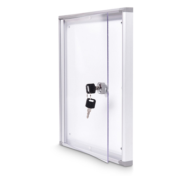 Maul MAULextraslim vitrine pour intérieur 1 x A4 aluminium 402391 - 2