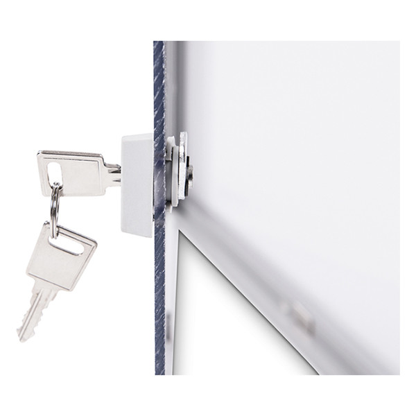 Maul MAULextraslim vitrine pour intérieur 2 x A4 aluminium 402392 - 3