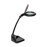 Maul MAULiris lampe-loupe LED avec socle dimmable - noir 424846