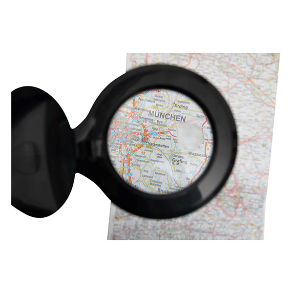 Maul MAULiris lampe-loupe LED avec socle dimmable - noir 424846 - 3