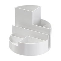 Maul MAULroundbox recycling organisateur de bureau - blanc 402428