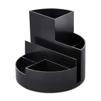 Maul MAULroundbox recycling organisateur de bureau - noir 402431