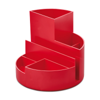 Maul MAULroundbox recycling organisateur de bureau - rouge 402429