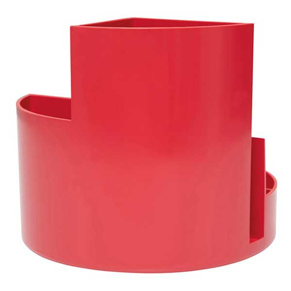 Maul MAULroundbox recycling organisateur de bureau - rouge 402429 - 2