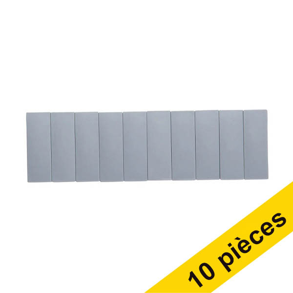 Maul MAULsolid aimants rectangle 54 x 19 mm (10 pièces) - gris 402406 - 1