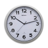 Maul MAULstep horloge murale radiocommandée en plastique avec cadran blanc (Ø 40 cm) - gris 402494 - 1
