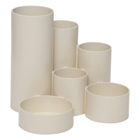 Maul MAULtubo porte-stylo en plastique recyclé - blanc 424903