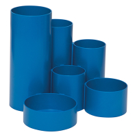 Maul MAULtubo porte-stylo en plastique recyclé - bleu 424905