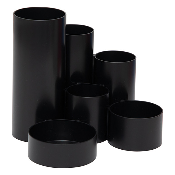 Maul MAULtubo porte-stylo en plastique recyclé - noir 424906 - 1