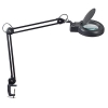 Maul MAULviso lampe-loupe LED avec pince de table - noir