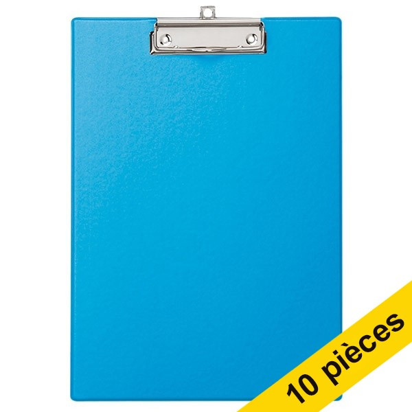 Offre: 10x Maul porte-bloc A4 vertical - bleu clair 424753 - 1