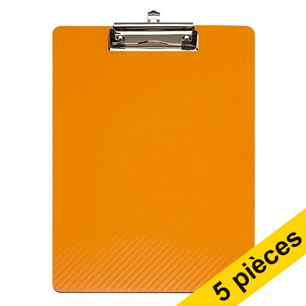 Offre: 5x Maul MAULflexx porte-bloc A4 vertical - orange 402459 - 1