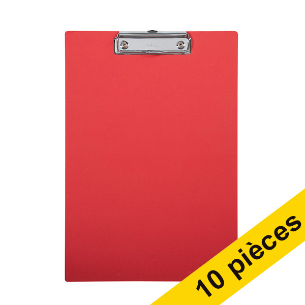 Offre : 10x Maul MAULbalance porte-bloc A4 vertical - rouge 424876 - 1