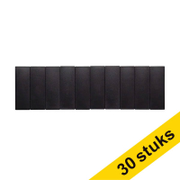 Offre : 3x Maul aimants rectangles 54 x 19 mm (10 pièces) - noir