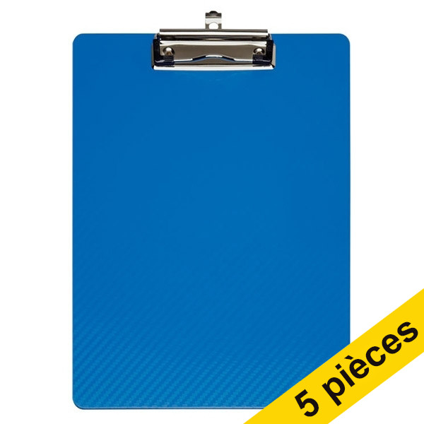 Offre : 5x Maul MAULflexx porte-bloc A4 vertical - bleu 402457 - 1