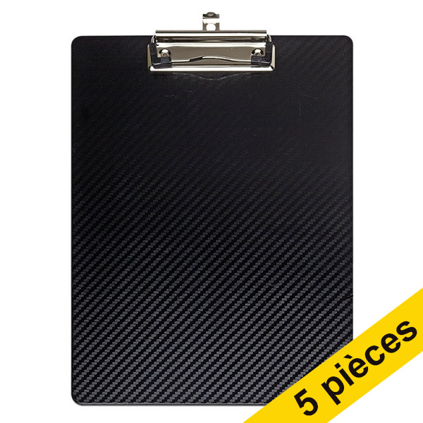 Offre : 5x Maul MAULflexx porte-bloc A4 vertical - noir 402456 - 1