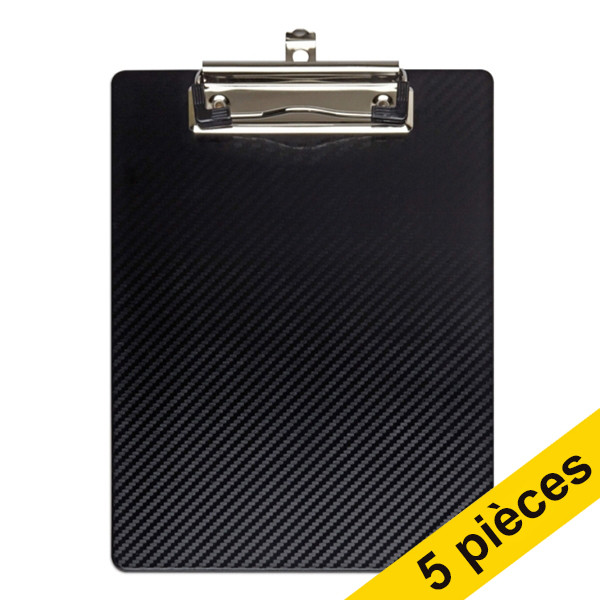 Offre : 5x Maul MAULflexx porte-bloc A5 vertical - noir 402464 - 1