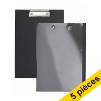 Offre : 5x Maul porte-bloc A4 avec insert - noir