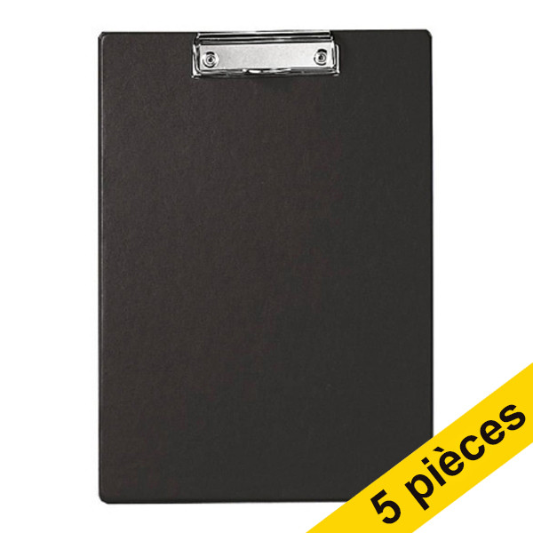 Offre : 5x Maul porte-bloc A4 vertical avec aimants - noir 402451 - 1