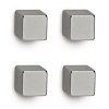 Maul aimant cube en néodyme 10 x 10 x 10 mm nickel (4 pièces) 402095 - 1