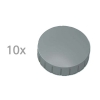 Maul aimants 15 mm (10 pièces) - gris 402164 - 1