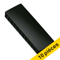 Maul aimants rectangle 54 x 19 mm (10 pièces) - noir 402087