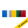 Maul aimants rectangles 54 x 19 mm (10 pièces) - coloré 402240 - 1