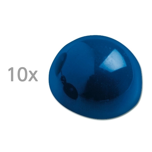 Maul boule demi-sphère magnétique 30 mm bleue (10 pièces) 402025 - 1
