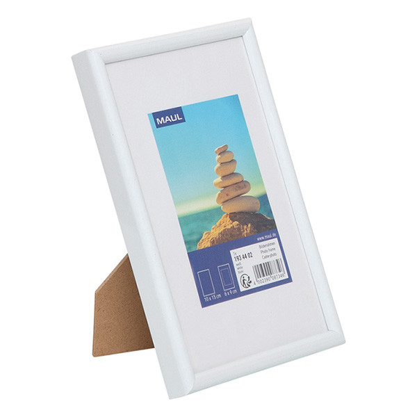 Maul cadre photo plastique 10 x 15 cm - blanc 424851 - 2