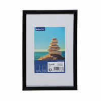 Maul cadre photo plastique 10 x 15 cm - noir 424852