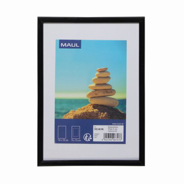 Maul cadre photo plastique 13 x 18 cm - noir 424854 - 1