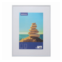 Maul cadre photo plastique 30 x 40 cm - blanc 424859