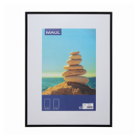 Maul cadre photo plastique 30 x 40 cm - noir 424860