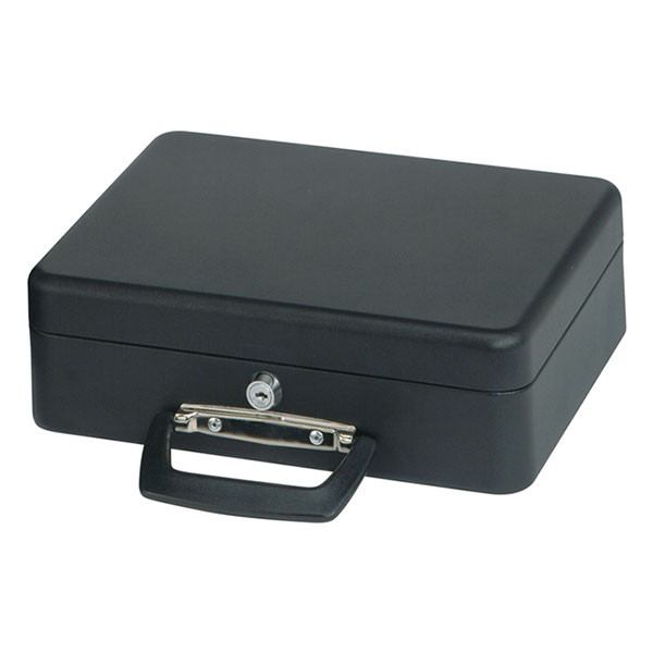 Maul caisse à monnaie de luxe en acier (30 x 25,8 x 9 cm) - noir 402012 - 3