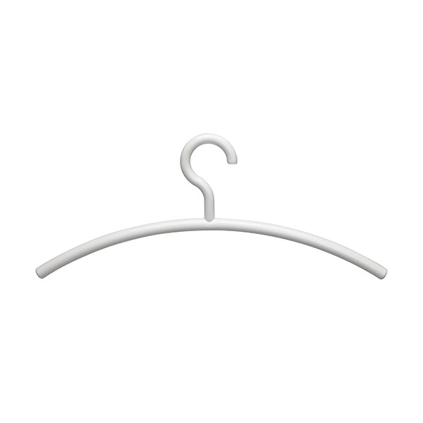 Maul cintre en plastique (5 pièces) - blanc 402405 - 1