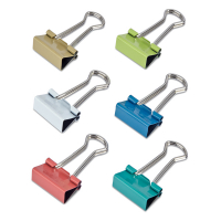 Maul mauly pince à papier 19 mm (12 pièces) - assorti 402346