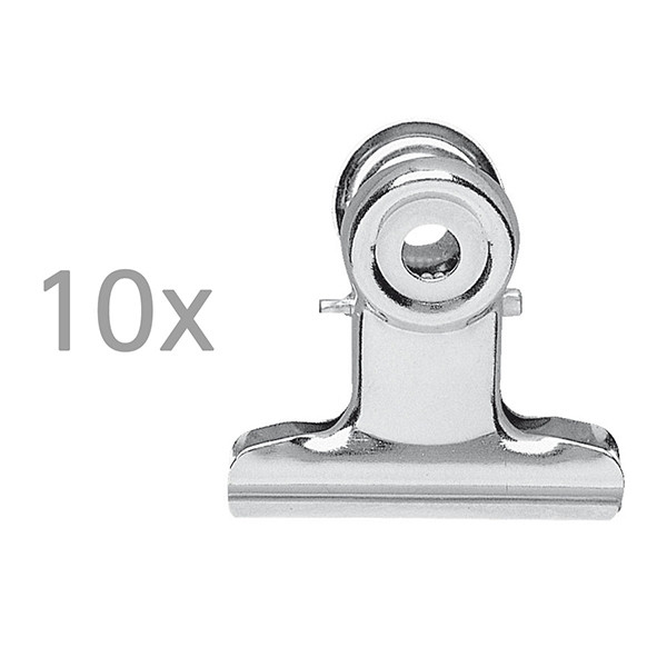 Maul pince à papier 50 mm nickel (10 pièces) 402052 - 1